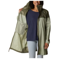 Columbia Women's Flash Challenger Long Windbreaker - Mantel 11 Columbia Women's Flash Challenger Long Windbreaker - Mantel -WinterSport Günstiges Geschäft columbia womens flash challenger long windbreaker mantel detail 5