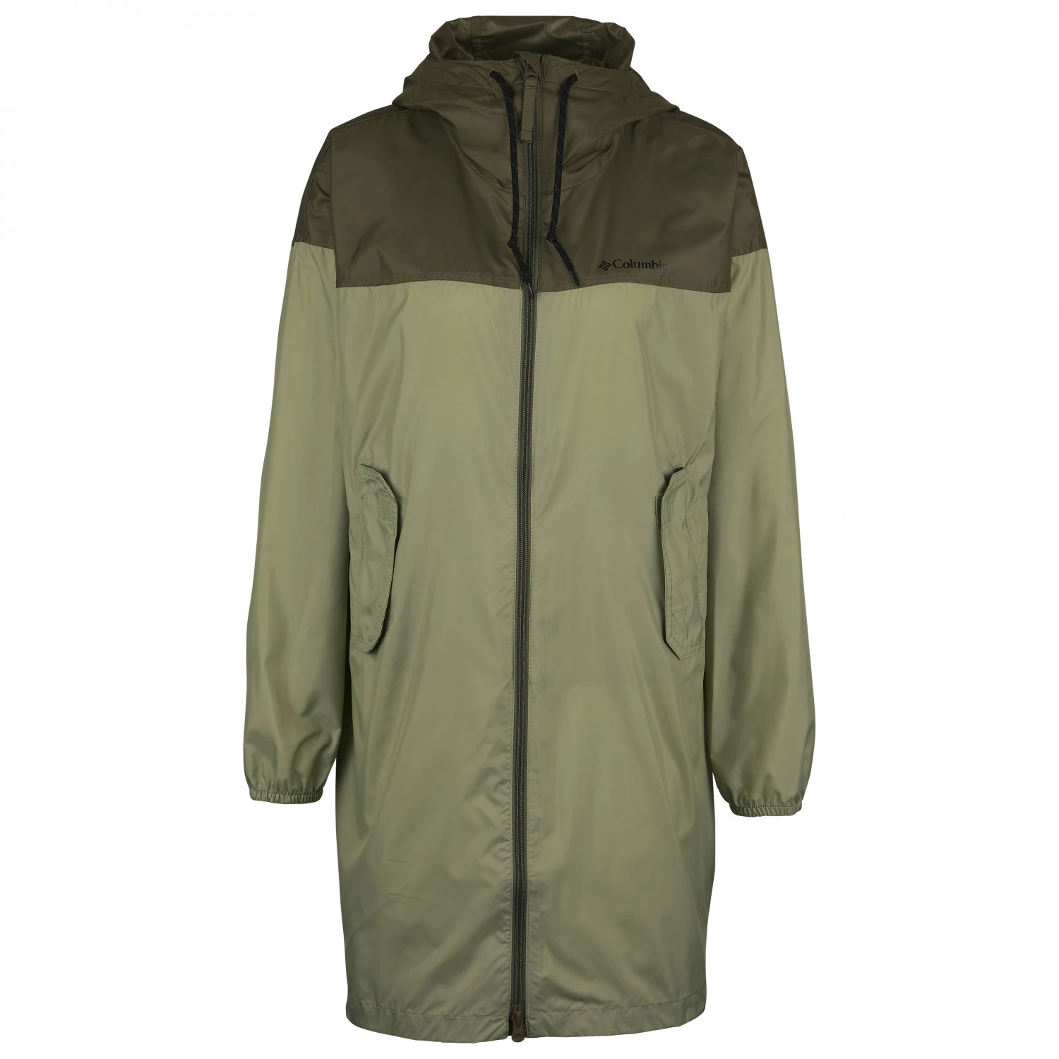 Columbia Women's Flash Challenger Long Windbreaker - Mantel 1 Columbia Women's Flash Challenger Long Windbreaker - Mantel