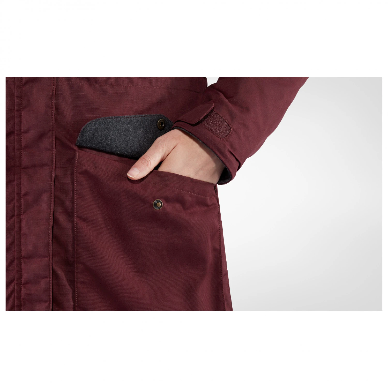 FJÄLLRÄVEN Women's Singi Wool Padded Parka - Mantel 3 FJÄLLRÄVEN Women's Singi Wool Padded Parka - Mantel – Bild 3