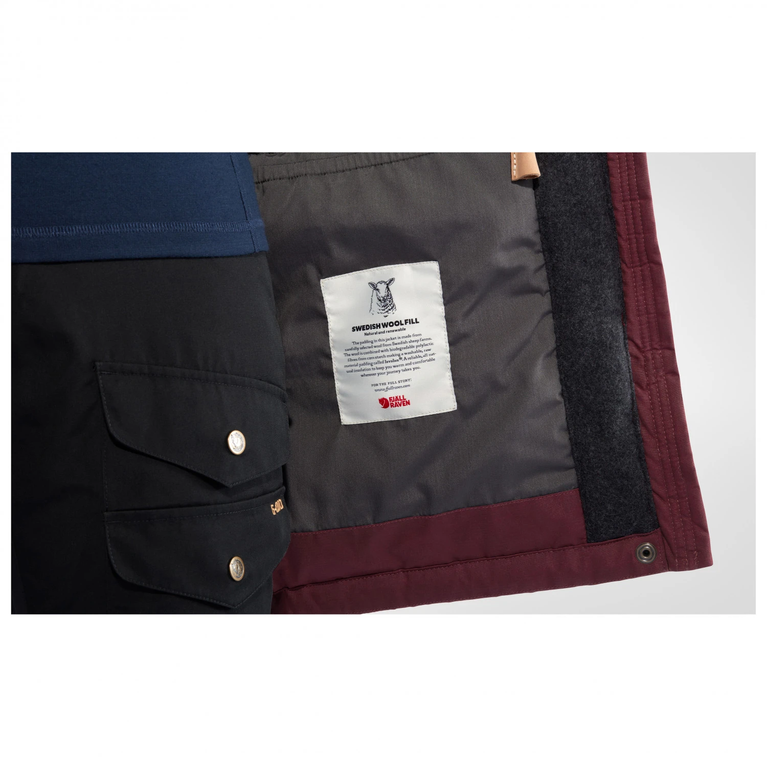 FJÄLLRÄVEN Women's Singi Wool Padded Parka - Mantel 7 FJÄLLRÄVEN Women's Singi Wool Padded Parka - Mantel – Bild 7