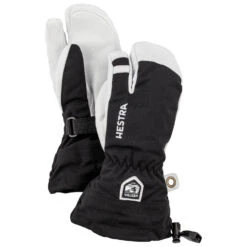 Hestra Kid's Army Leather Heli Ski 3 Finger - Handschuhe -WinterSport Günstiges Geschäft hestra kids army leather heli ski 3 finger handschuhe 2