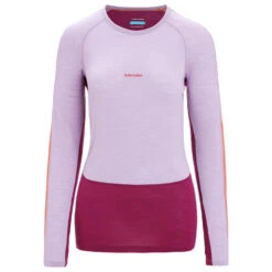 Icebreaker Women's 125 Zoneknit L/S Crewe - Merinounterwäsche