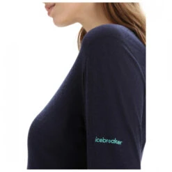 Icebreaker Women's 200 Oasis L/S Crewe Moon Phase - Merinounterwäsche -WinterSport Günstiges Geschäft icebreaker womens 200 oasis l s crewe moon phase merinounterwaesche detail 6