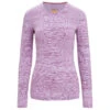 Icebreaker Women's 200 Oasis L/S Crewe Ski Tracks - Merinounterwäsche