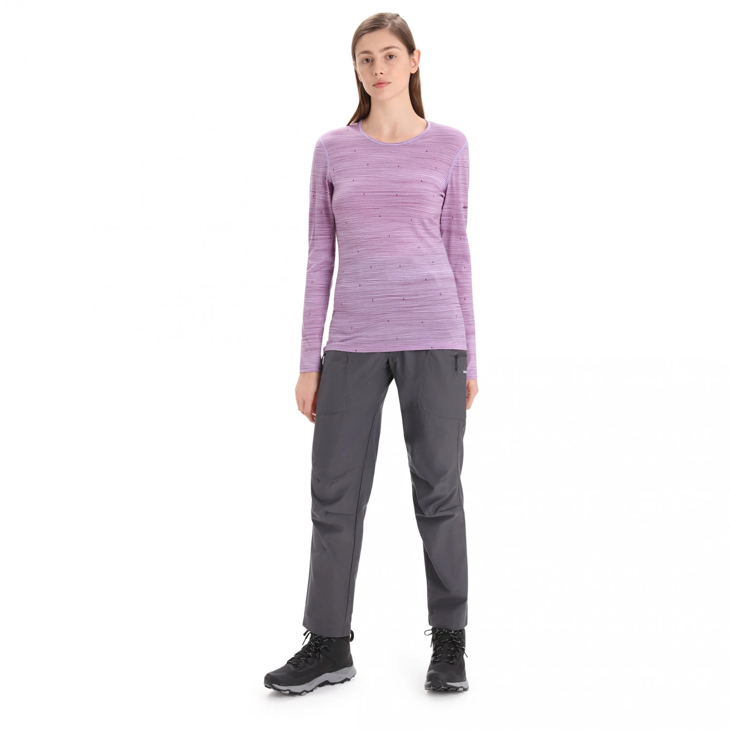 Icebreaker Women's 200 Oasis L/S Crewe Ski Tracks - Merinounterwäsche 7 Icebreaker Women's 200 Oasis L/S Crewe Ski Tracks - Merinounterwäsche – Bild 7