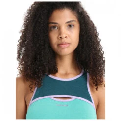 Icebreaker Women's Zoneknit Sport Bra - Sport-BH -WinterSport Günstiges Geschäft icebreaker womens zoneknit sport bra sport bh detail 5