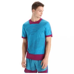 Icebreaker Zoneknit S/S Tee Geodetic - Merinounterwäsche -WinterSport Günstiges Geschäft icebreaker zoneknit s s tee geodetic merinounterwaesche detail 3