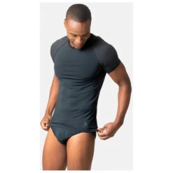 Odlo Baselayer Top Crew Neck S/S Performance Light E - Kunstfaserunterwäsche -WinterSport Günstiges Geschäft odlo baselayer top crew neck s s performance light e kunstfaserunterwaesche detail 3