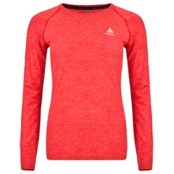 Odlo Women's T-Shirt L/S Crew Neck Essential Seamless - Funktionsshirt