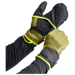 Ortovox Fleece Grid Cover Glove - Handschuhe -WinterSport Günstiges Geschäft ortovox fleece grid cover glove handschuhe detail 3