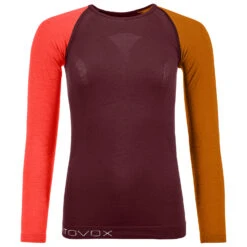 Ortovox Women's 120 Comp Light Long Sleeve - Merinounterwäsche -WinterSport Günstiges Geschäft ortovox womens 120 comp light long sleeve merinounterwaesche 2