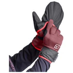 Ortovox Women's Fleece Grid Cover Glove - Handschuhe 5 Ortovox Women's Fleece Grid Cover Glove - Handschuhe -WinterSport Günstiges Geschäft ortovox womens fleece grid cover glove handschuhe detail 3