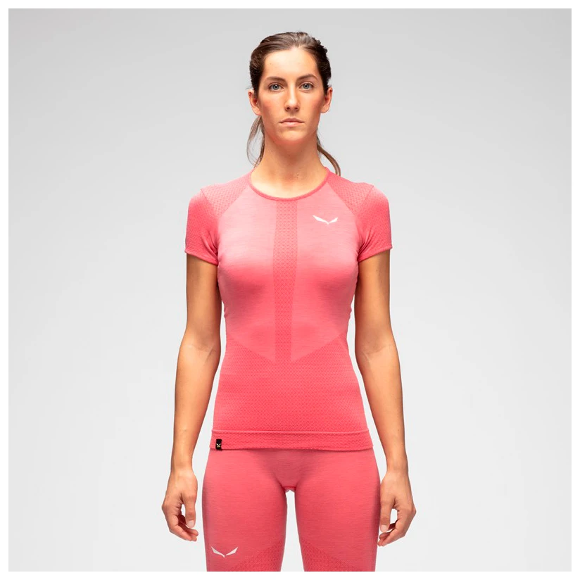 SALEWA Women's Zebru Responsive S/S Tee - Merinounterwäsche 3 SALEWA Women's Zebru Responsive S/S Tee - Merinounterwäsche – Bild 3