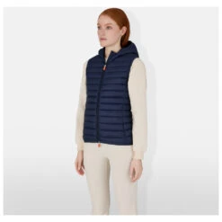 SAVE THE DUCK Women's Dia Hooded Vest - Kunstfaserjacke -WinterSport Günstiges Geschäft save the duck womens dia hooded vest kunstfaserjacke detail 3