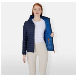 SAVE THE DUCK Women's Dizy Hooded Jacket - Kunstfaserjacke -WinterSport Günstiges Geschäft save the duck womens dizy hooded jacket kunstfaserjacke detail 5