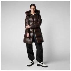 SAVE THE DUCK Women's Isabel - Mantel -WinterSport Günstiges Geschäft save the duck womens isabel mantel detail 3