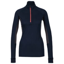 Stoic Women's MerinoMesh150 BensjonSt. II L/S Half Zip - Merinounterwäsche -WinterSport Günstiges Geschäft stoic womens merinomesh150 bensjonst ii l s half zip merinounterwaesche 2