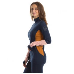 Stoic Women's MerinoMesh150 BensjonSt. II L/S Half Zip - Merinounterwäsche -WinterSport Günstiges Geschäft stoic womens merinomesh150 bensjonst ii l s half zip merinounterwaesche detail 11