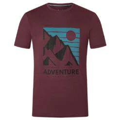 Super.natural Mountian Adventure Tee - Merinoshirt