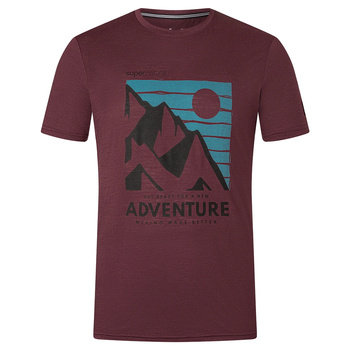 Super.natural Mountian Adventure Tee - Merinoshirt 1 Super.natural Mountian Adventure Tee - Merinoshirt