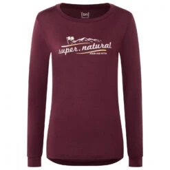Super.natural Women's Mountain I.D. L/S - Longsleeve -WinterSport Günstiges Geschäft supernatural womens mountain id l s longsleeve 1