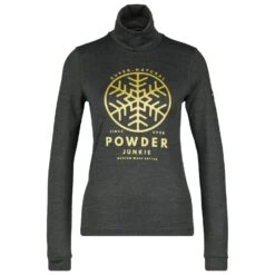 Super.natural Women's Powder Junkie Turtle - Longsleeve