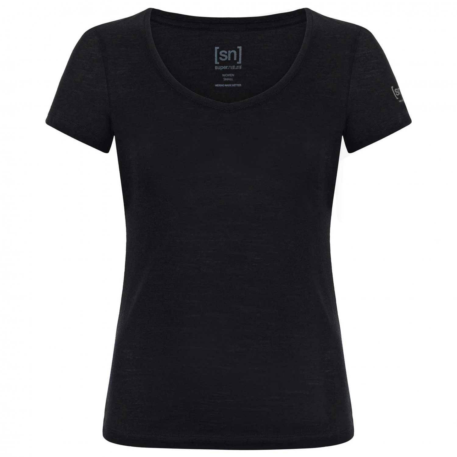 Super.natural Women's V-Neck Tee 140 - Merinounterwäsche 5 Super.natural Women's V-Neck Tee 140 - Merinounterwäsche – Bild 5