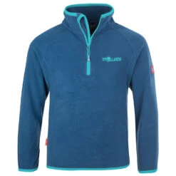 TROLLKIDS Kid's Nordland Half Zip - Fleecepullover -WinterSport Günstiges Geschäft trollkids kids nordland half zip fleecepullover 4